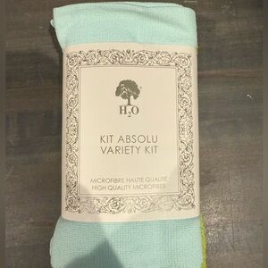 H2O Blue/Green Microfiber Kit